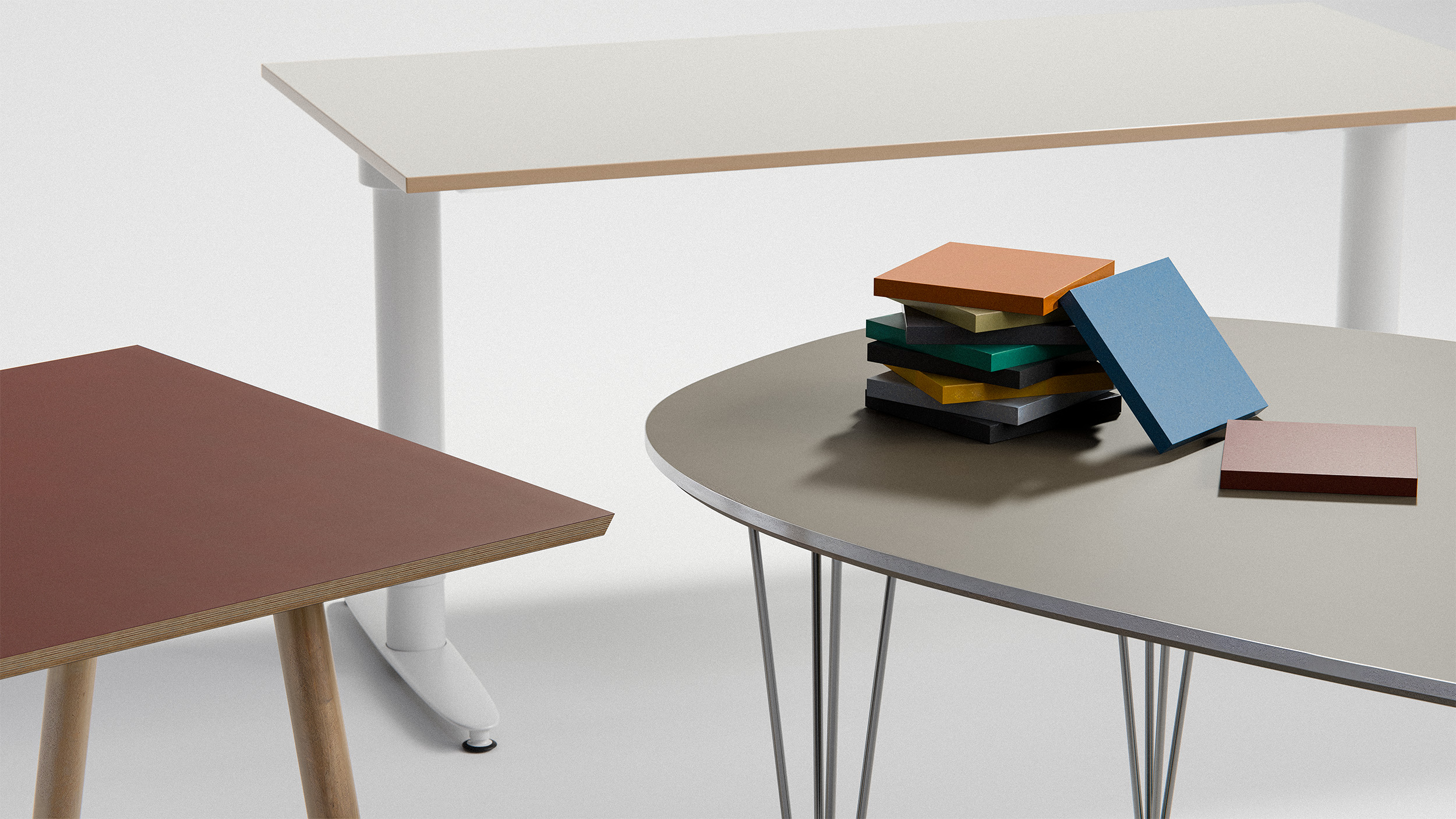 Materialguide: Laminat, linoleum & valchromat