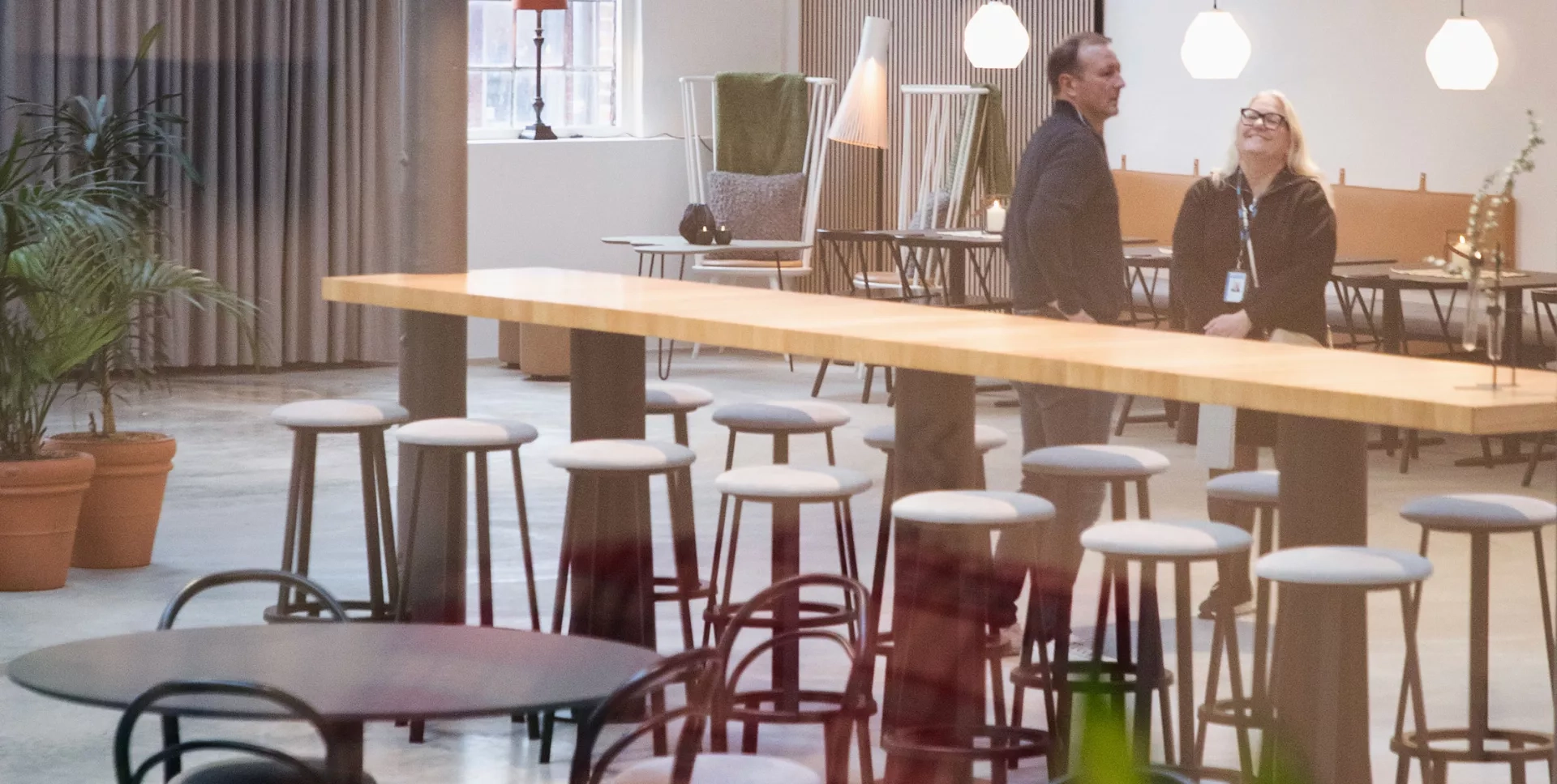 Återbrukad bardisk från Emporia hos Sandvik