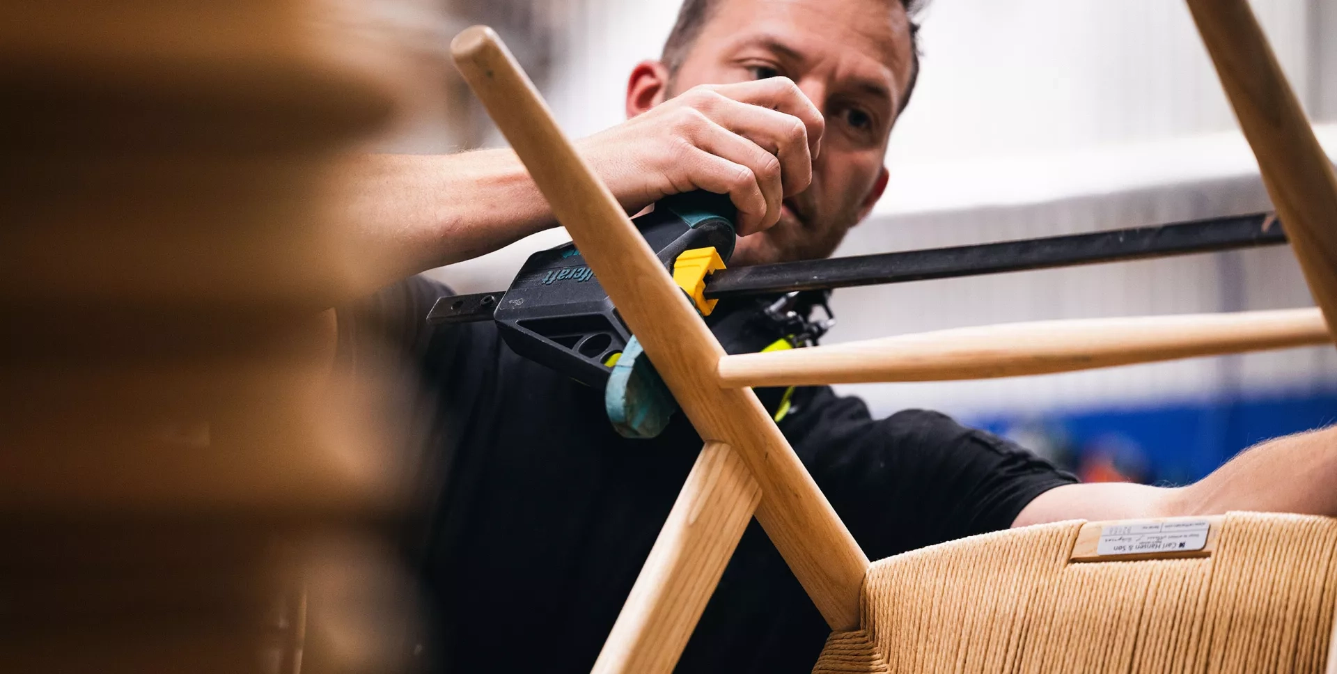 Yllw Factory renovering i snickeriet